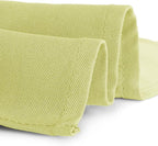Gee Di Moda Rectangle Tablecloth - 60 x 126 Inch Yellow Table Cloth for 8 Foot Rectangle Tables - Heavy Duty Washable Fabric - for Holiday Party, Dinner, Weddings, Baby Shower & Events