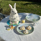 Certified International Easter Morning 3-D Bunny Cookie Jar, 64 oz.