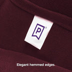 Gee Di Moda Rectangle Tablecloth - 60 x 126 Inch Burgundy Table Cloth for 8 Foot Rectangle Tables - Heavy Duty Washable Fabric - for Holiday Party, Dinner, Weddings, Baby Shower & Events