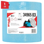 WypAll GeneralClean X60 Cloths Multi-Task Cleaning Wipes, Jumbo (34965), Strong and Absorbent Towels, Blue (1 Roll of 1,100 Sheets, 1,100 Sheet Total)