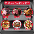 Ronco 5500 Series Rotisserie Oven, Black
