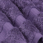 Chakir Turkish Linens | Hotel & Spa Quality 100% Cotton Premium Turkish Towels | Soft & Absorbent (4-Piece Bath Towels, Plum)