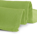 Gee Di Moda Rectangle Tablecloth - 60 x 84 Inch Apple Green Table Cloth for 5 Foot Rectangle Tables - Heavy Duty Washable Fabric - for Holiday Party, Dinner, Weddings, Baby Shower & Events