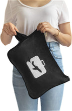 EverSnug Travel Blanket and Pillow Value Pack – Premium Soft & Lightweight | 2 in 1 Compact Blanket for Airplane, Car, Kids and Women | Color Includes Black & Navy Blue