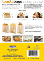 2 x Toastabags - Grilled Cheese Made Easy in Your Toaster. Up to 100 Times