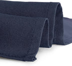 Gee Di Moda Rectangle Tablecloth - 60 x 126 Inch Navy Blue Table Cloth for 8 Foot Rectangle Tables - Heavy Duty Washable Fabric - for Holiday Party, Dinner, Weddings, Baby Shower & Events