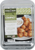 Nordic Ware Naturals Compact Crisping Tray - Natural Uncoated Aluminum, Toaster Oven and Broiler Safe