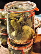 Weck 745 Tulip Jars (Weck 745 // Wooden Lid)