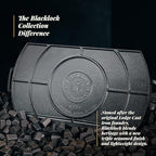 Lodge Blacklock 10" x 20" Cast Iron Double Burner Griddle - Triple Seasoned - For Indoor & Outdoor Cooking - Fits Over Two Burners - Easy Cleanup - Non-Toxic Material