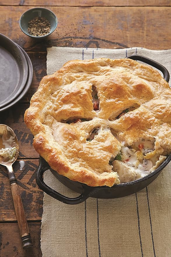 Lodge Cast Iron Dutch Oven - Loop Handle Cooking Vessel - Even Heat Retention - Oven-Safe, Versatile Pot - 2 Quart