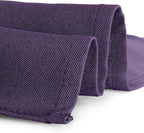 Gee Di Moda Rectangle Tablecloth - 60 x 84 Inch Purple Table Cloth for 5 Foot Rectangle Tables - Heavy Duty Washable Fabric - for Holiday Party, Dinner, Weddings, Baby Shower & Events